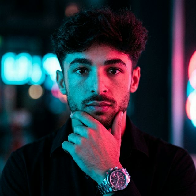 Dual-Tone Neon — after